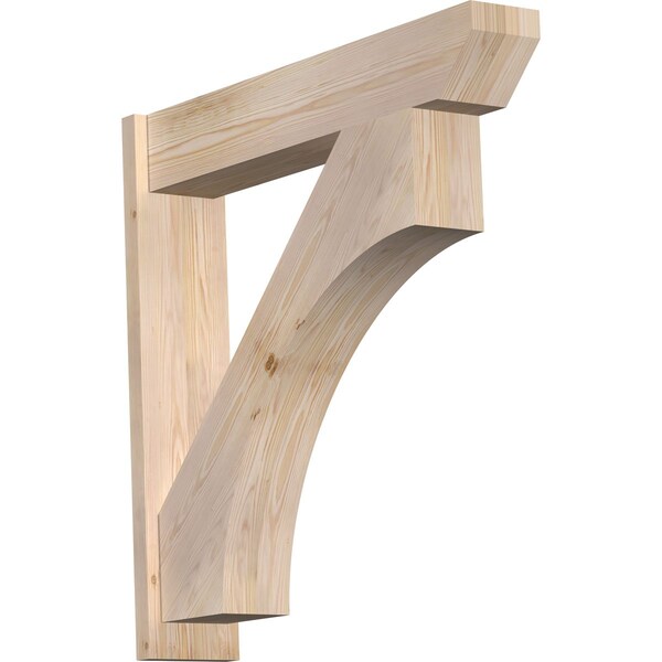 Ekena Millwork Westlake Slat Smooth Outlooker, Douglas Fir, 7 1/2"W x 38"D x 38"H OUT08X38X38WTL06SDF - main